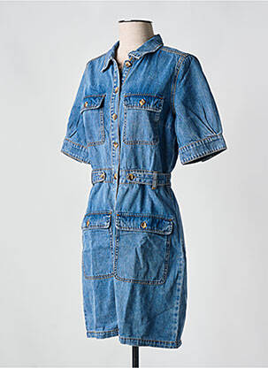 Rochie scurtă albastru OBJECT femeie