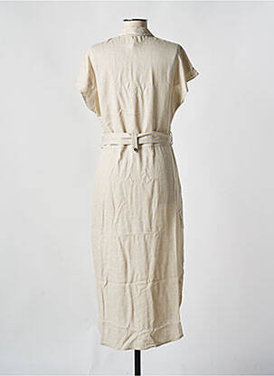 Rochie midi bej OBJECT femeie