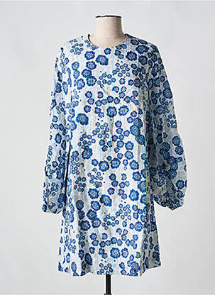 Rochie scurtă albastru SAMSOE & SAMSOE femeie