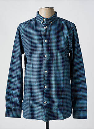 Cămașă cu mâneci lungi albastru KNOWLEDGE COTTON APPAREL bărbat