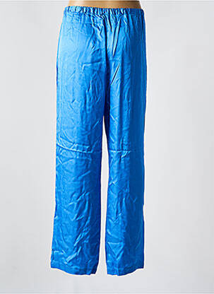 Pantalon larg albastru SACK'S femeie