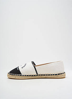 Espadrile alb KARL LAGERFELD femeie