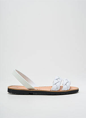 Sandale/Pantofi decupați alb MINORQUINES femeie