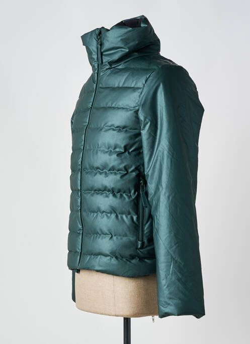 Geacă matlasată verde RAINS femeie