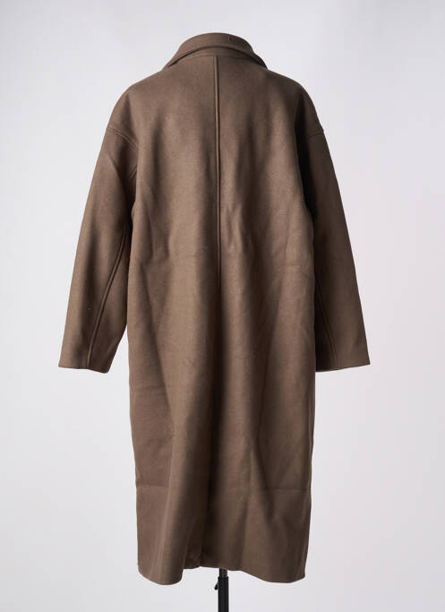 Palton lung maro VILA femeie