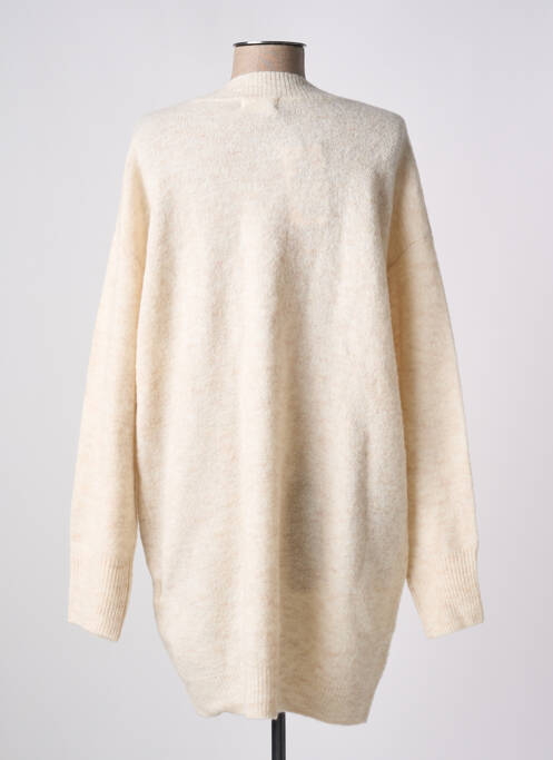 Vestă cu mâneci lungi bej OBJECT femeie