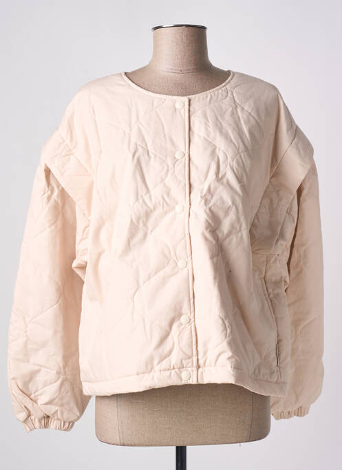 Geacă matlasată bej THE NEW SOCIETY femeie