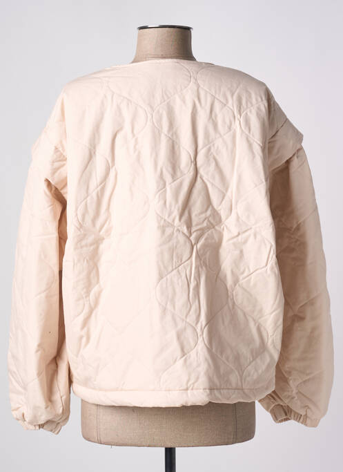 Geacă matlasată bej THE NEW SOCIETY femeie