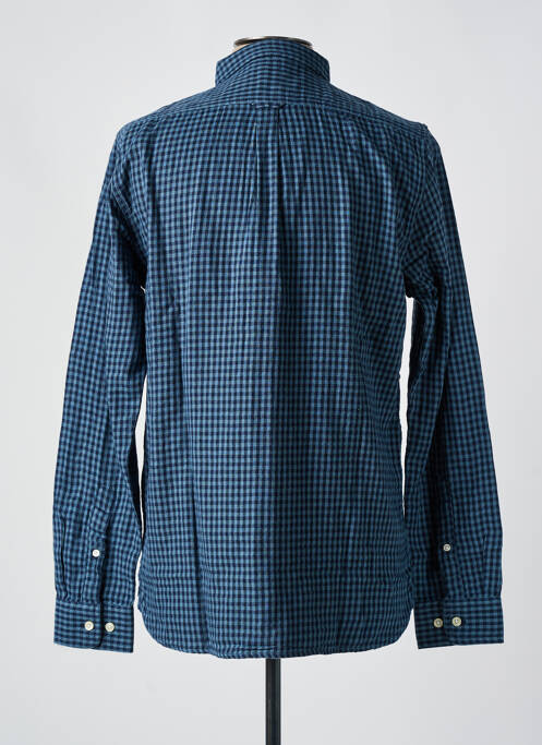 Cămașă cu mâneci lungi albastru KNOWLEDGE COTTON APPAREL bărbat