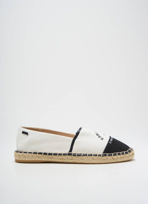 Espadrile alb KARL LAGERFELD femeie