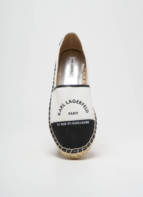 Espadrile alb KARL LAGERFELD femeie