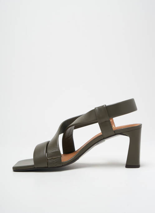 Sandale/Pantofi decupați kaki BILLIBI femeie