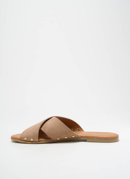 Sandale/Pantofi decupați roz PIECES femeie