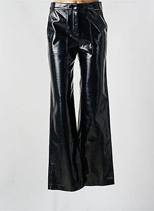 Pantalon larg negru KARL LAGERFELD femeie
