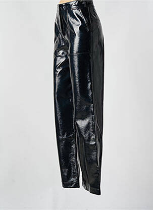 Pantalon larg negru KARL LAGERFELD femeie