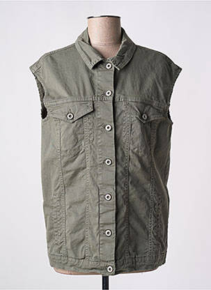 Jachetă de blugi verde PLEASE femeie