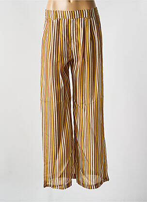 Pantalon larg galben MOMONI femeie