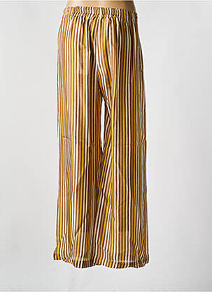Pantalon larg galben MOMONI femeie