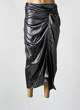 Fustă midi negru IMPERIAL femeie