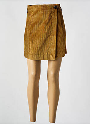 Fustă scurtă bej MAX&CO. femeie