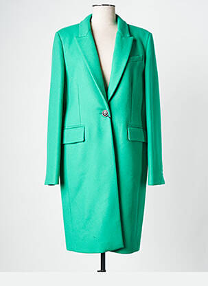 Palton lung verde TWINSET femeie