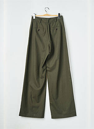 Pantalon larg verde MAX&CO. femeie