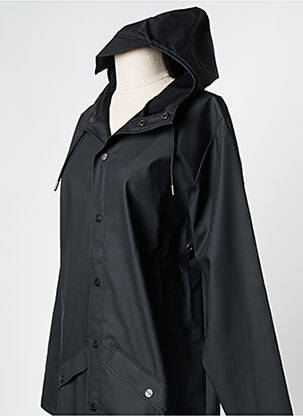 Trench negru RAINS bărbat