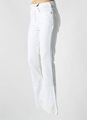Blugi bootcut alb SCOTCH & SODA femeie