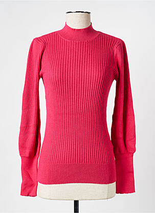 Pulover roz MAX&CO. femeie