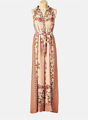 Salopetă-pantalon roz MES DEMOISELLES...PARIS femeie