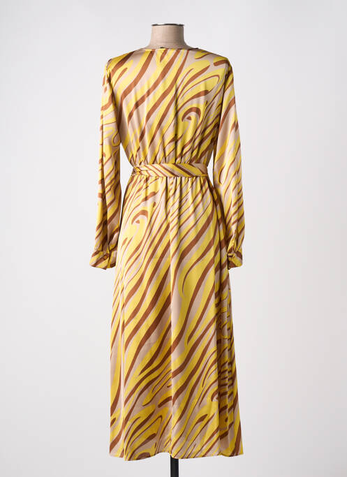 Rochie midi galben PENNYBLACK femeie