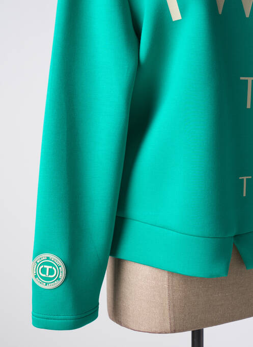 Hanorac verde TWINSET femeie