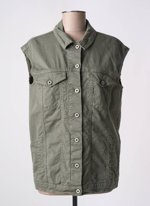 Jachetă de blugi verde PLEASE femeie