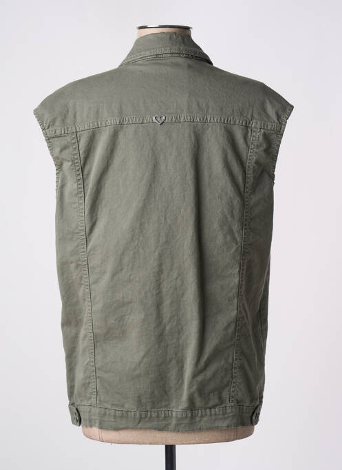 Jachetă de blugi verde PLEASE femeie