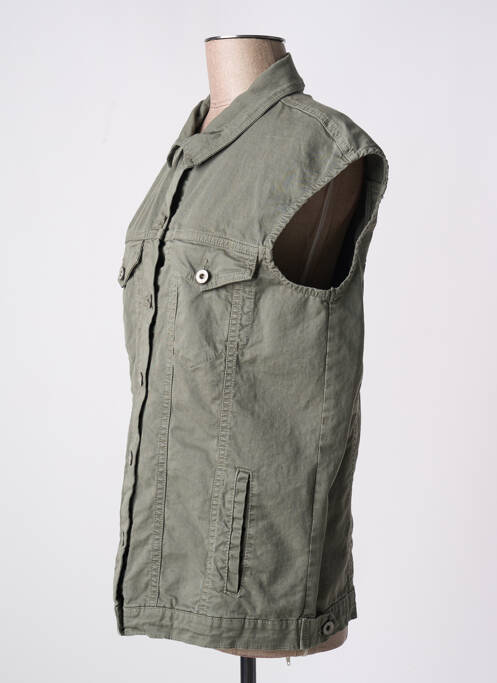 Jachetă de blugi verde PLEASE femeie