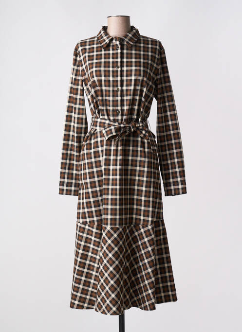 Rochie midi maro PENNYBLACK femeie