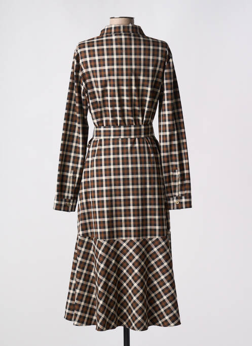 Rochie midi maro PENNYBLACK femeie