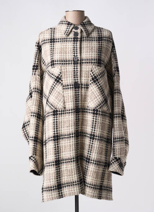 Palton lung bej IRO femeie