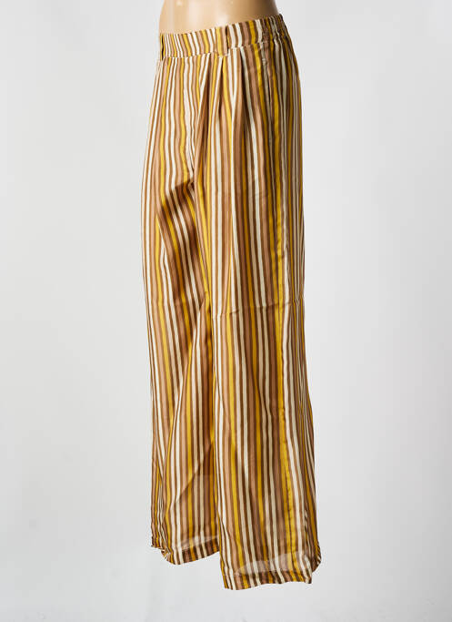 Pantalon larg galben MOMONI femeie