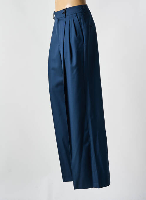 Pantalon larg albastru PAUL & JOE femeie