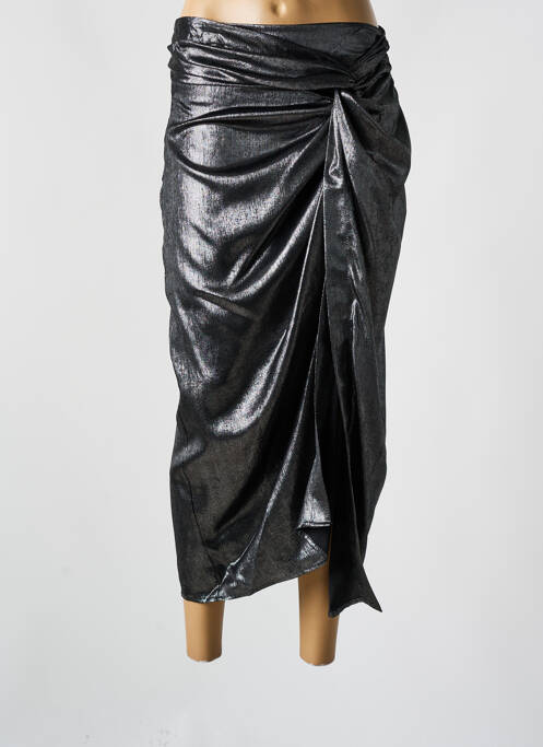 Fustă midi negru IMPERIAL femeie