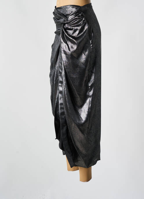 Fustă midi negru IMPERIAL femeie