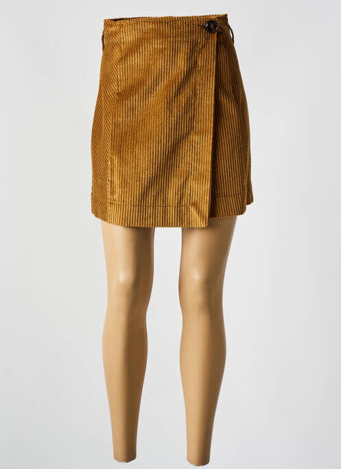 Fustă scurtă bej MAX&CO. femeie