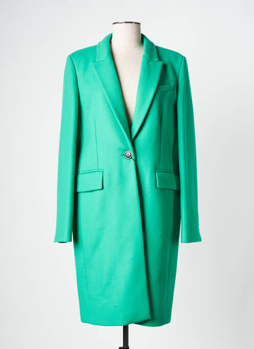 Palton lung verde TWINSET femeie