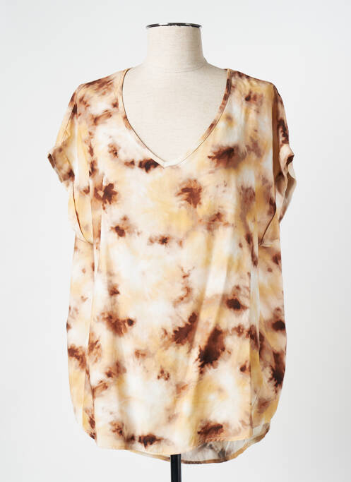 Top bej PLEASE femeie