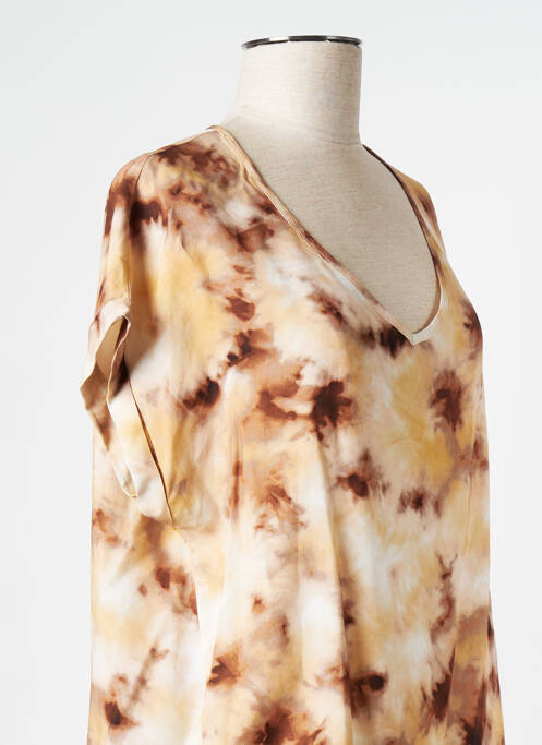 Top bej PLEASE femeie