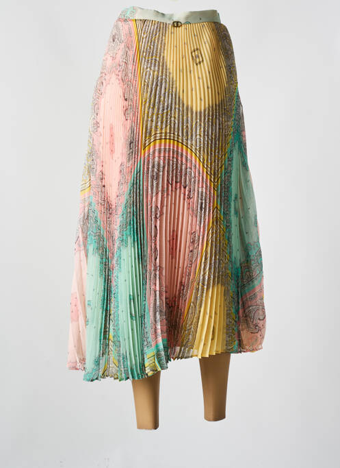 Fustă midi roz TWINSET femeie