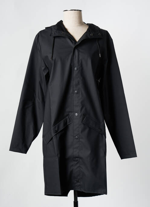 Trench negru RAINS bărbat