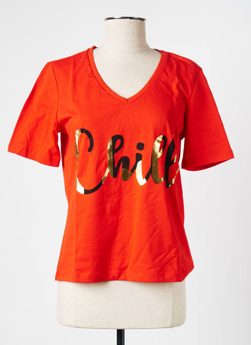 Tricou roșu VILA femeie