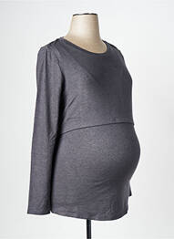 Tricou / top maternitate gri NOPPIES femme